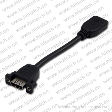 Panel Mount HDMI Cable Female to Female